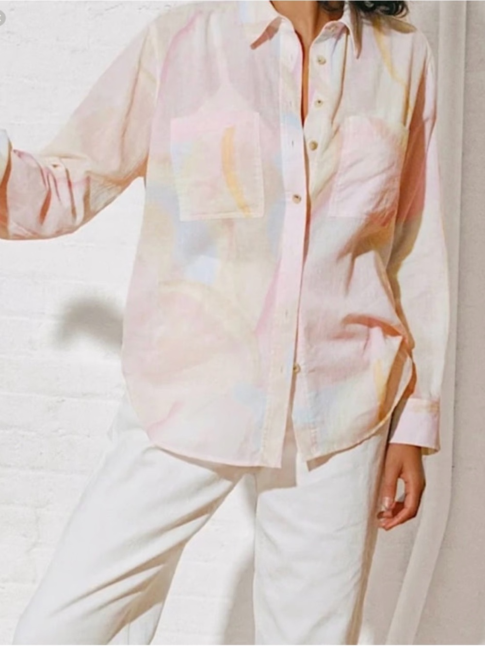 Mara Hoffman Adele Button-Down Shirt